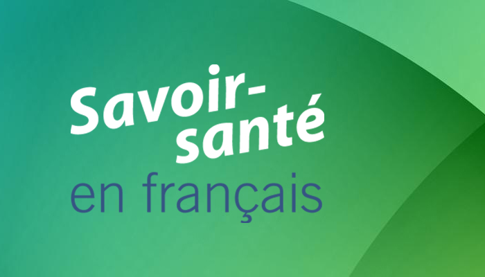 Portail Savoir – santé en français, an online resource in French